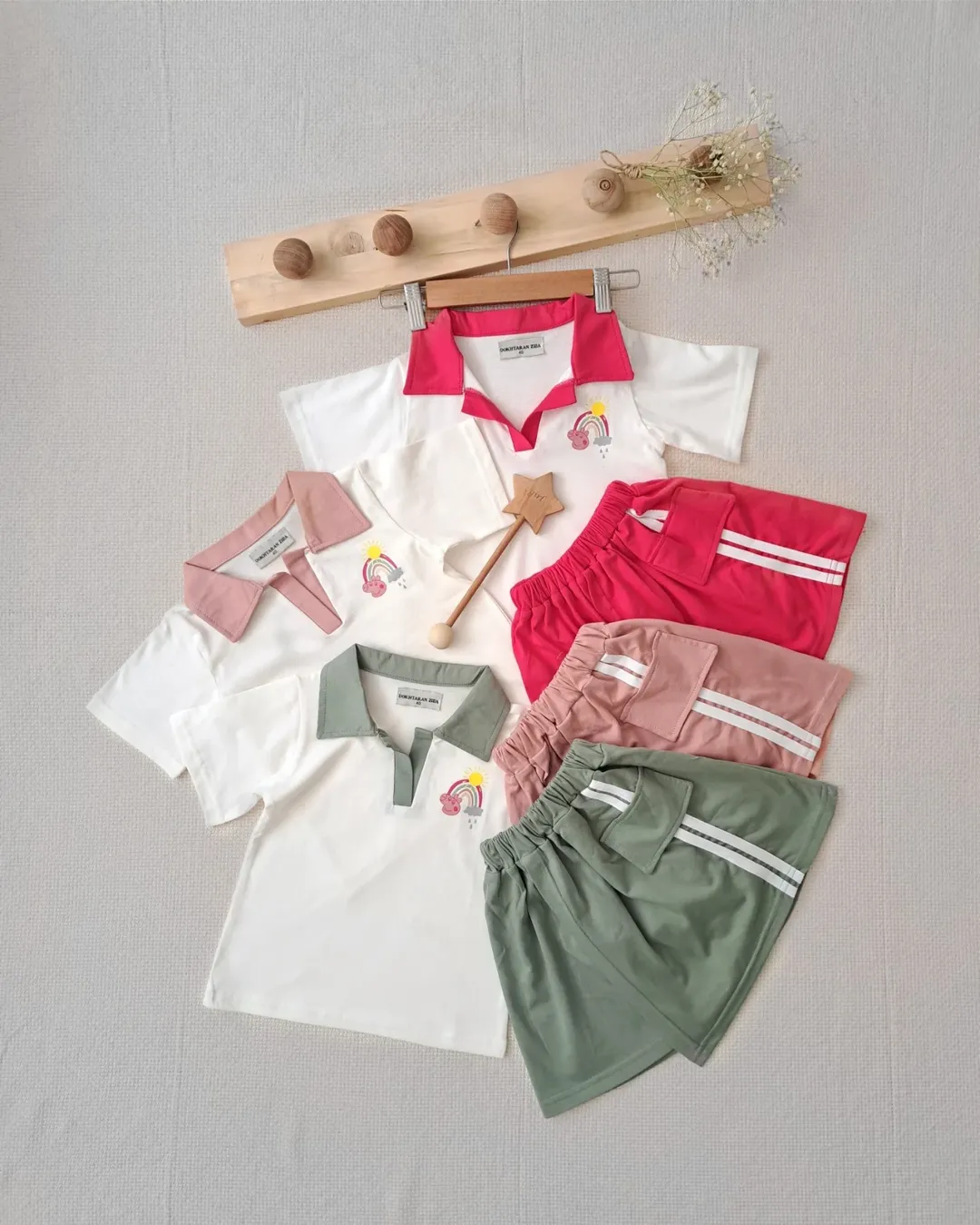 تیشرت دامن پنبه‌ای «پِپا»