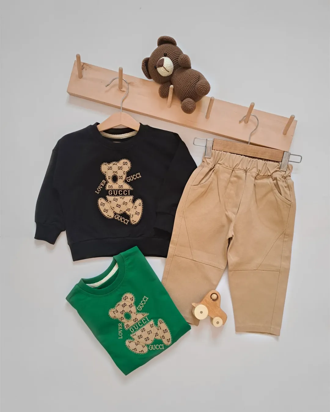 بلوز شلوار پسرانه‌ی تدی