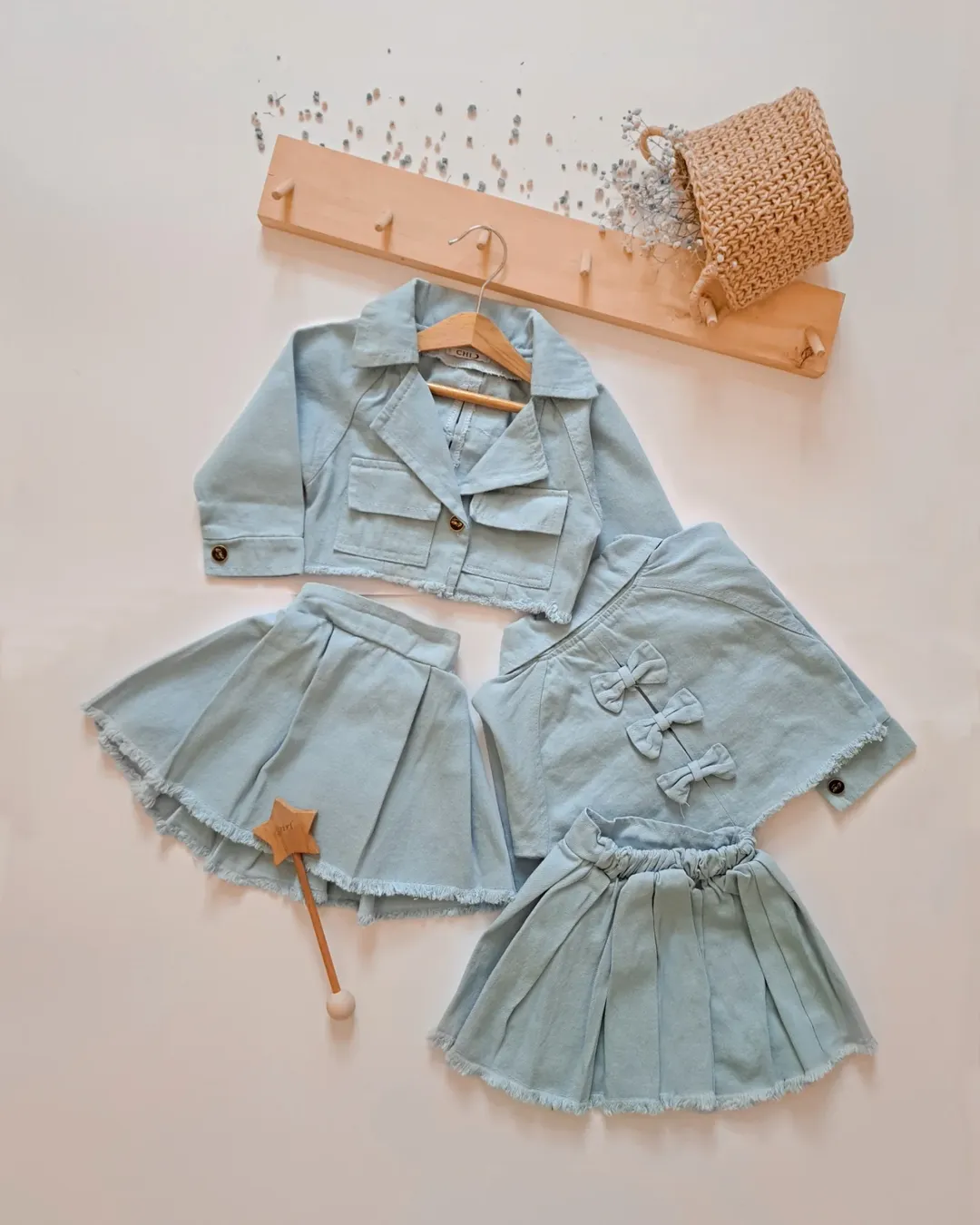 کت دامن پاپیون