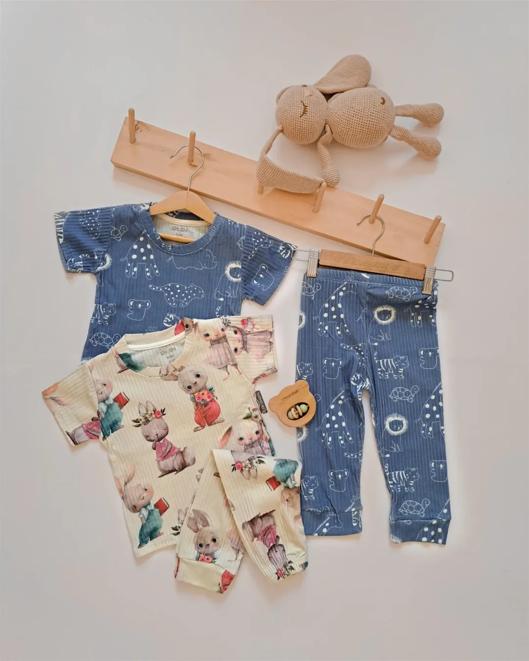 ست تیشرت شلوار راحتی ریلی chichi