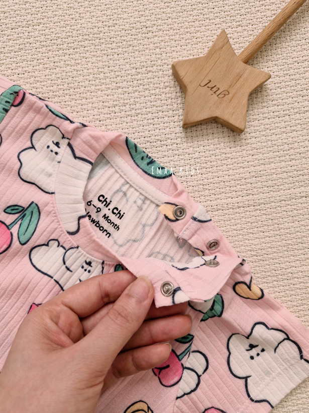 ست راحتی تیشرت شلوار نوزادی چیچی